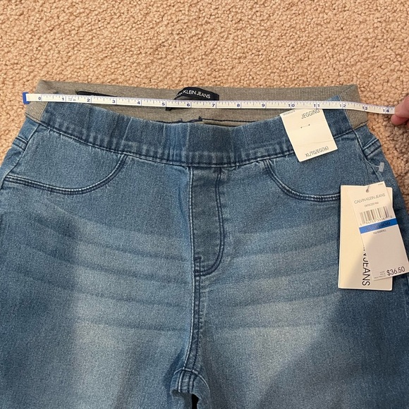 Women's CALVIN KLEIN Jeggings Stretch - Picture 4 of 11